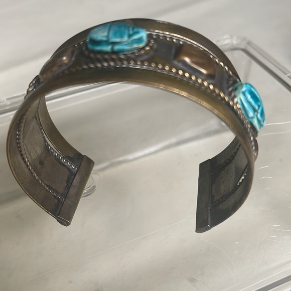 Egyptian Revival cuff# - Picture 7 of 9
